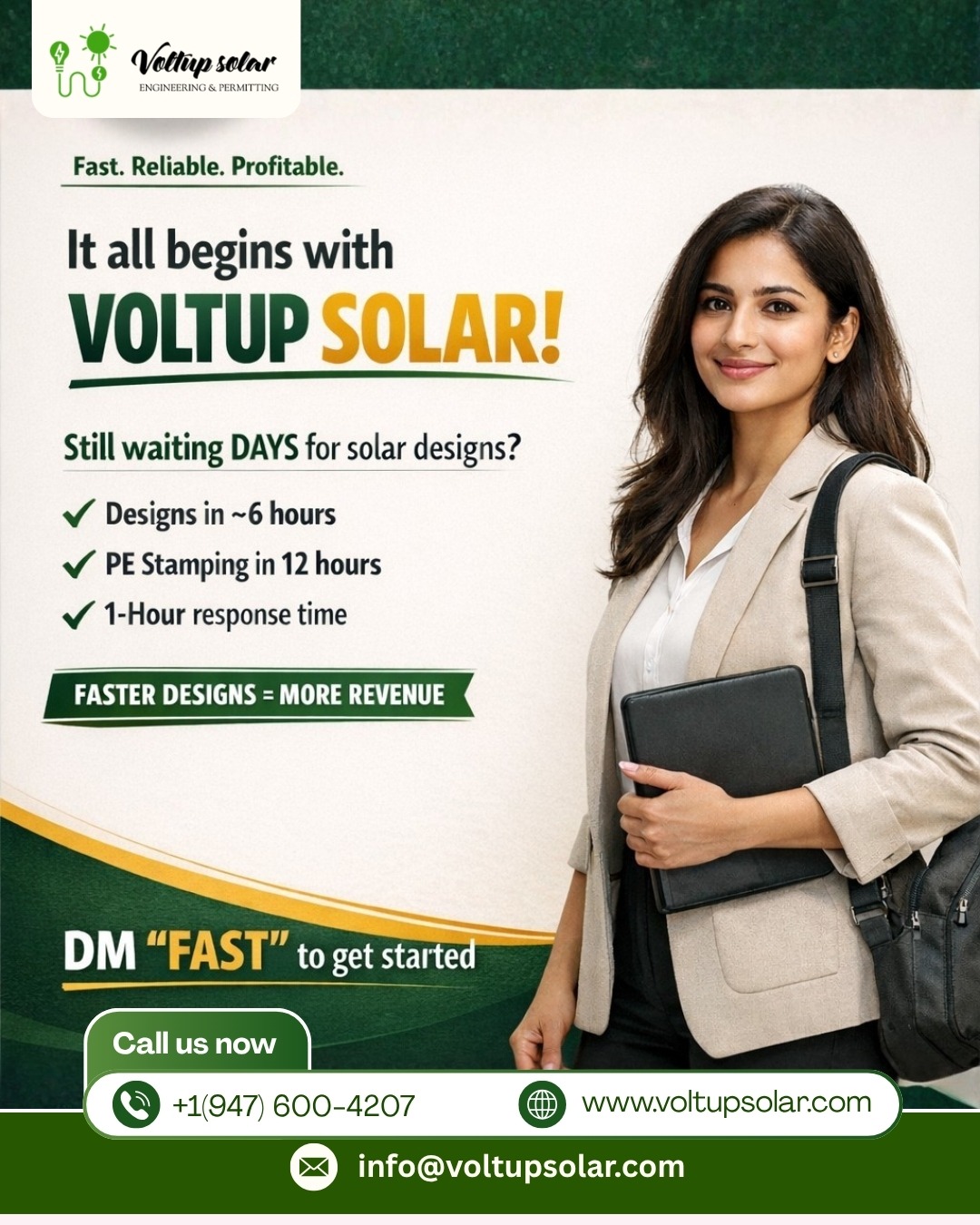 Still waiting days for solar designs?